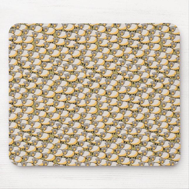 Zählen Sie die Schafe Mousepad (Vorne)