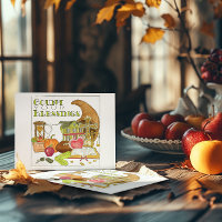 Zählen Sie Ihre Segnungen Inspiration Postkarte