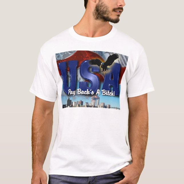 Zahlen Sie zurück T-Shirt (Vorderseite)
