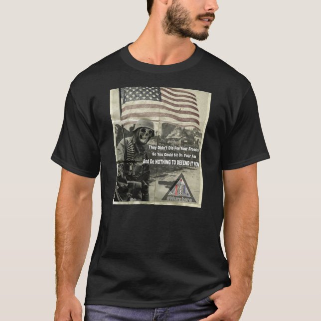 Zahlen T-Shirt (Vorderseite)