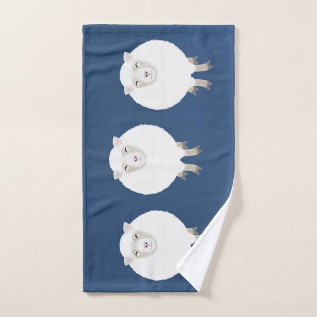 Zählen von Schafhandtuch Handtuch (Handtuch)