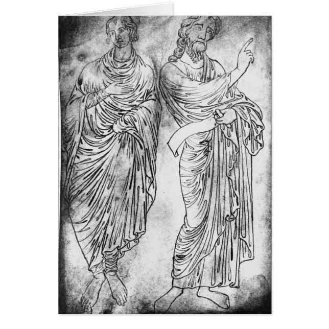 Zahlen von zwei Aposteln oder von Propheten (Vorne)