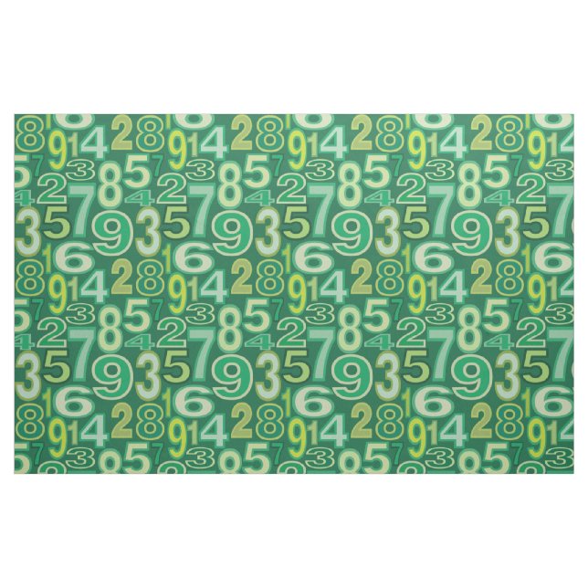 Zahlenmuster Stoff (Fat Quarter (45,7 x 55,9 cm))