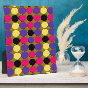 Zahlreiche Plaque-Spots Fotoplatte