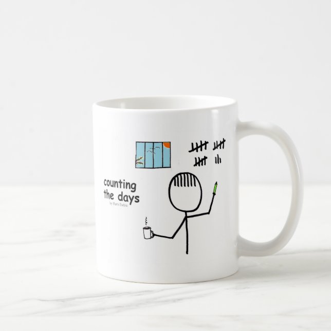 Zähltage Kaffeetasse (Rechts)