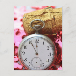 Zählung bis zum neuen Jahr Feiertagspostkarte