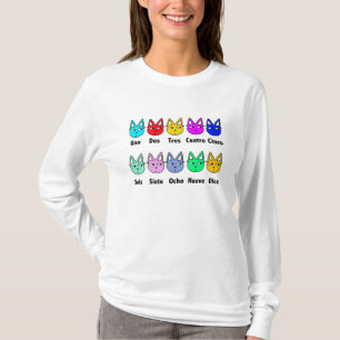 Zählung der spanischen Katzen T-Shirt