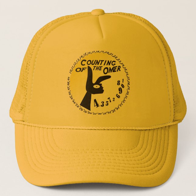 Zählung des Omers Truckerkappe (Vorderseite)