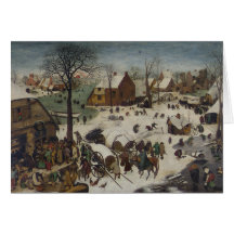 Zählung in Bethlehem durch Pieter Bruegel