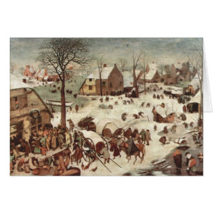Zählung in Bethlehem durch Pieter Bruegel