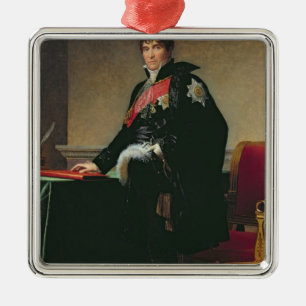 Zählung Michel Regnaud de Heilig-Jean-d'Angely Silbernes Ornament