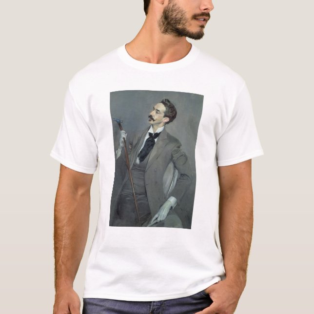 Zählung Robert de Montesquiou 1897 T-Shirt (Vorderseite)