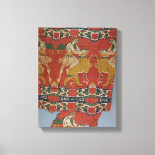 Zähmen des wilden Tieres, byzantinisches Leinwanddruck