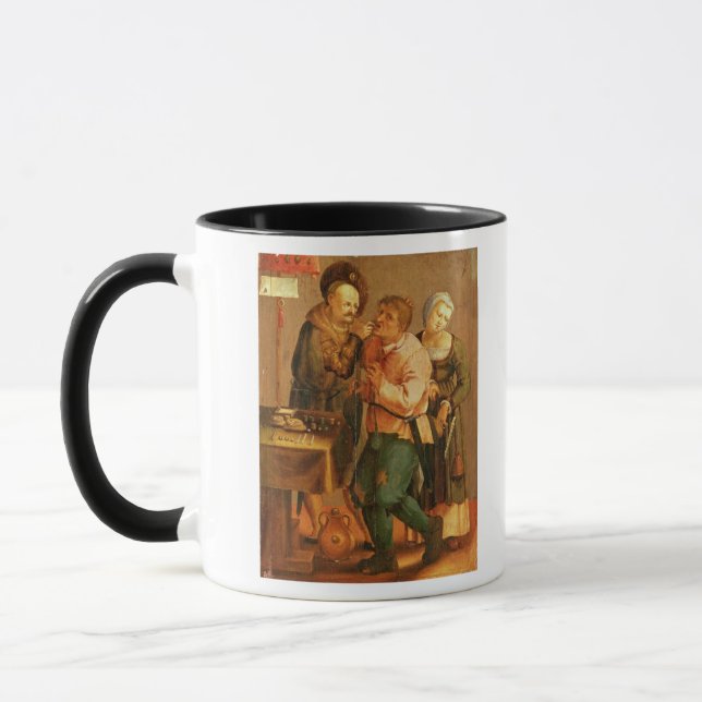 Zahn-Extraktion Tasse (Links)