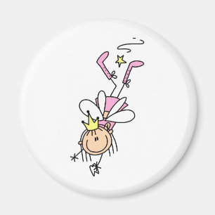 Zahn-Fairy auf dem Job-Magnet Magnet