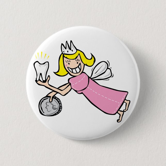 Zahn-Fee Button (Vorderseite)