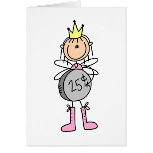 Zahn-Fee, die einigen Änderungs-Karte gibt