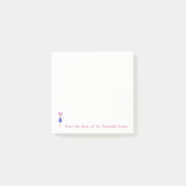 Zahn-Fee Post-it Klebezettel (Vorderseite)