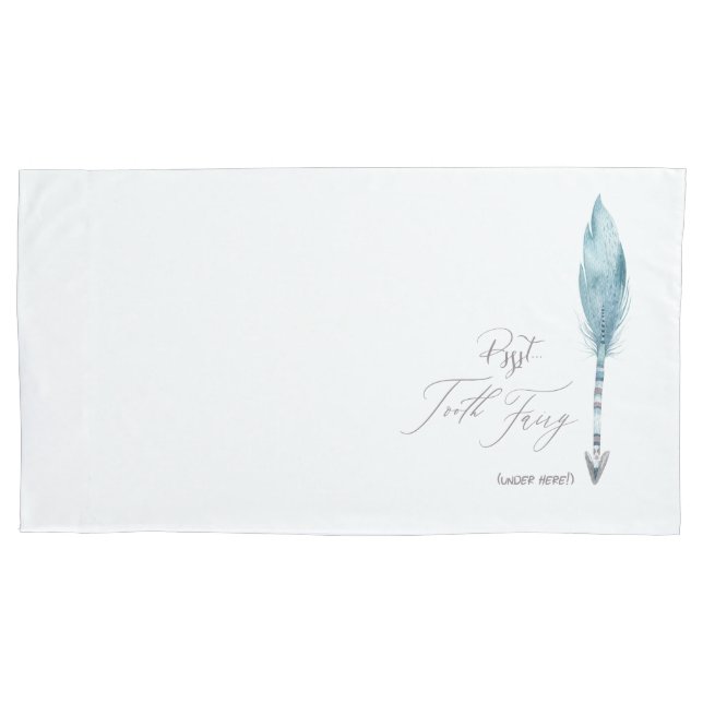 Zahn-Fee-Richtungen Kissenbezug (Vorderseite)