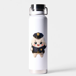Zahn-Polizist-Isolierwasserflasche Trinkflasche