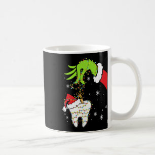Zahn Zahnarzt Dental Sofortzähne Weihnachten Xmas  Kaffeetasse