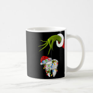 Zahn Zahnarzt Dental Sofortzähne Weihnachten Xmas  Kaffeetasse