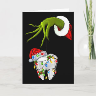 Zahn Zahnarzt Dental Sofortzähne Weihnachten Xmas Karte