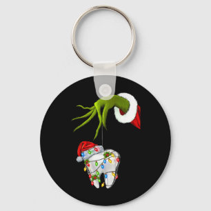 Zahn Zahnarzt Dental Sofortzähne Weihnachten Xmas  Schlüsselanhänger