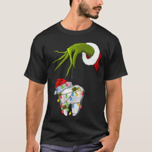 Zahn Zahnarzt Dental Sofortzähne Weihnachten Xmas  T-Shirt