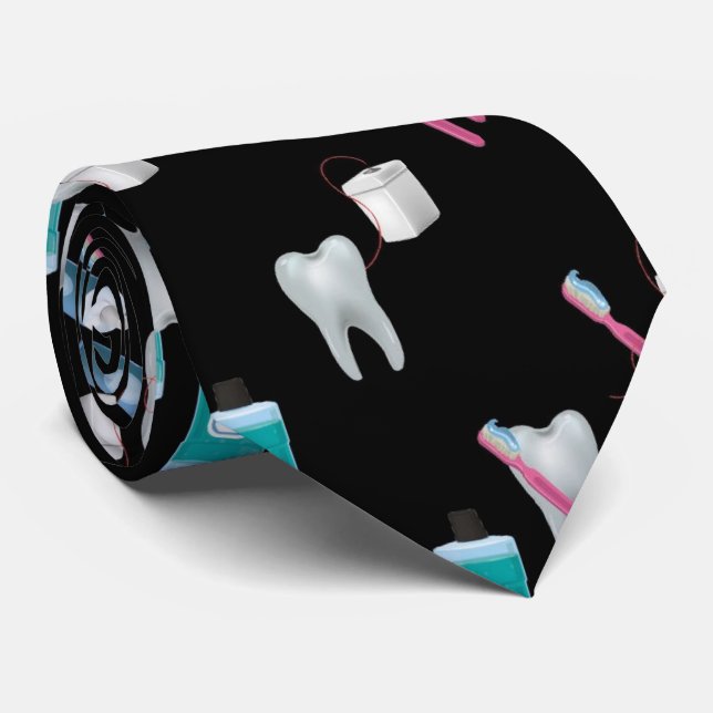 Zahnarzt 6 krawatte (Gerollt)