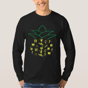 Zahnarzt Ananas Zahnarzthygienist T-Shirt