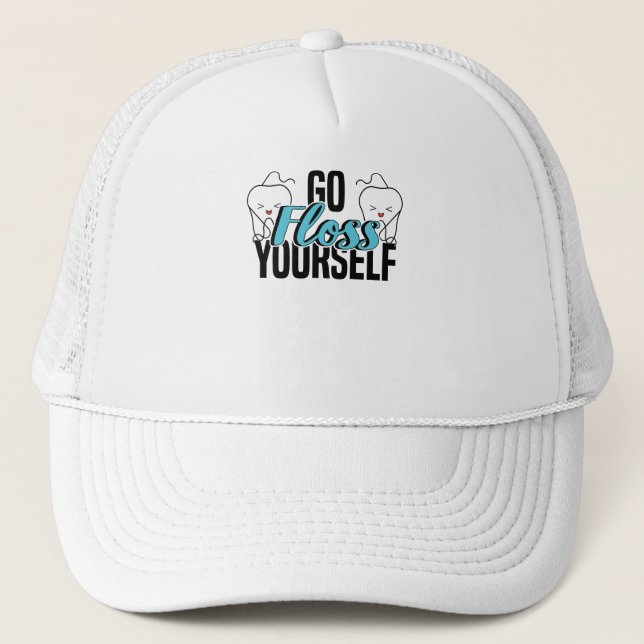 Zahnarzt Beruf Zahnarztzahnarzt Truckerkappe (Vorderseite)