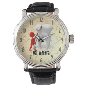 Zahnarzt-beruflicher Designer-Doktor Armbanduhr