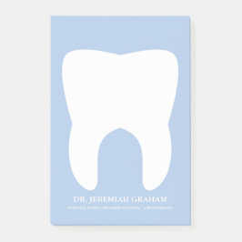 Zahnarzt-Büro-persönlicher Notizblock