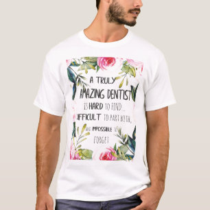 Zahnarzt Dankeschön Arzt Danke Geschenk Zitat T-Shirt
