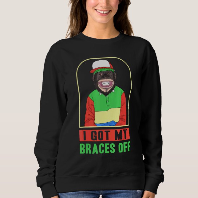 Zahnarzt, den ich Got habe Sweatshirt (Vorderseite)