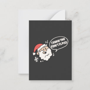 Zahnarzt Dental Weihnachten Santa Mitteilungskarte