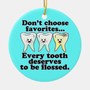 Zahnarzt Keramik Ornament