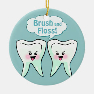 Zahnarzt Keramik Ornament