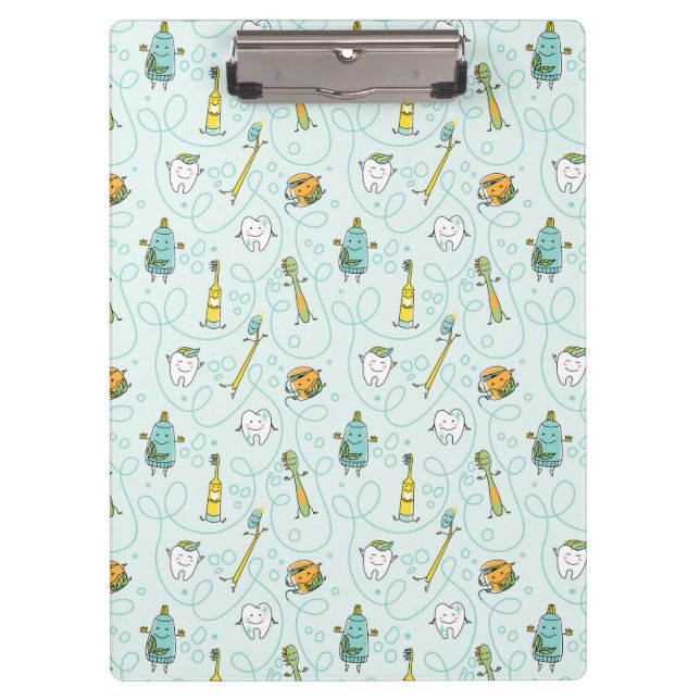 Zahnarzt-Kieferorthopädie-Zwischenablage Klemmbrett (Vorderseite)