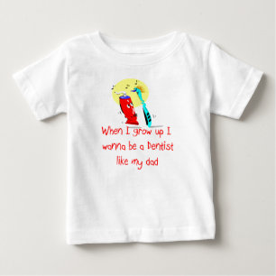 Zahnarzt mögen meinen Vater-Baby-T - Shirt
