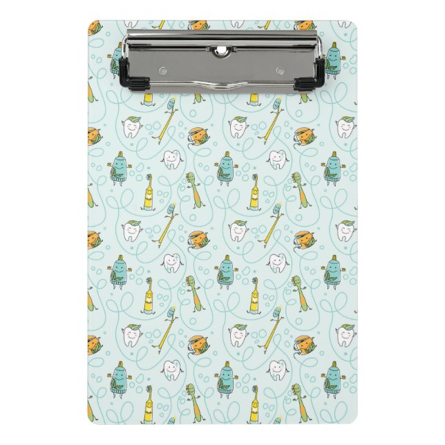 Zahnarzt Orthodontist Mini Clipboard Mini Klemmbrett (Vorderseite)