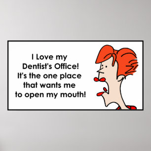 Zahnarzt Poster