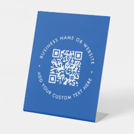 Zahnarzt QR Code | Modernes Business Beruflich Sockelschild