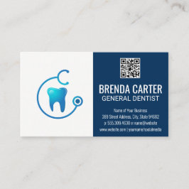 Zahnarzt | QR Scan Code Business Card Visitenkarte