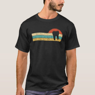 Zahnarzt Retro Vintager Zahnarzt Mund Doktor T-Shirt