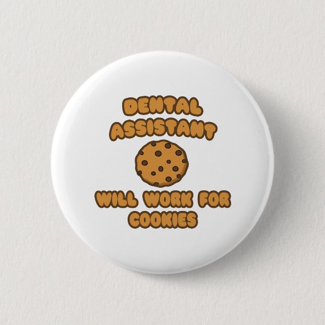 Zahnarzt .. Wird für Cookies funktionieren Button (Vorderseite)
