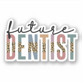 Zahnarzt/Zahnarzt/Zahnärztin Aufkleber