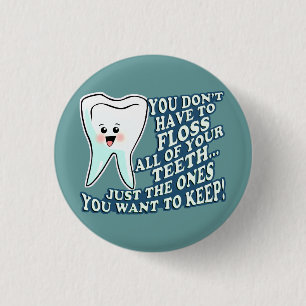 Zahnarzt-Zahnarzthelfer Button