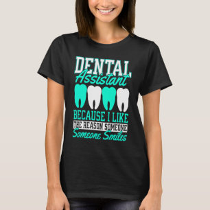 Zahnarzt Zahnarzthelferin Zahnchirurg Zahnheilkund T-Shirt